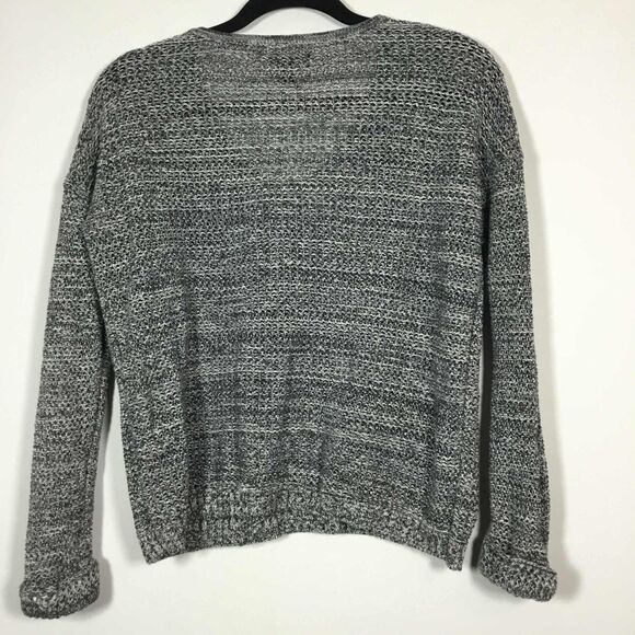 By Corpus Charcoal Grey Knitted Minimalist Casual Neutral Autumn Fall Sweater M - Picture 3 of 7
